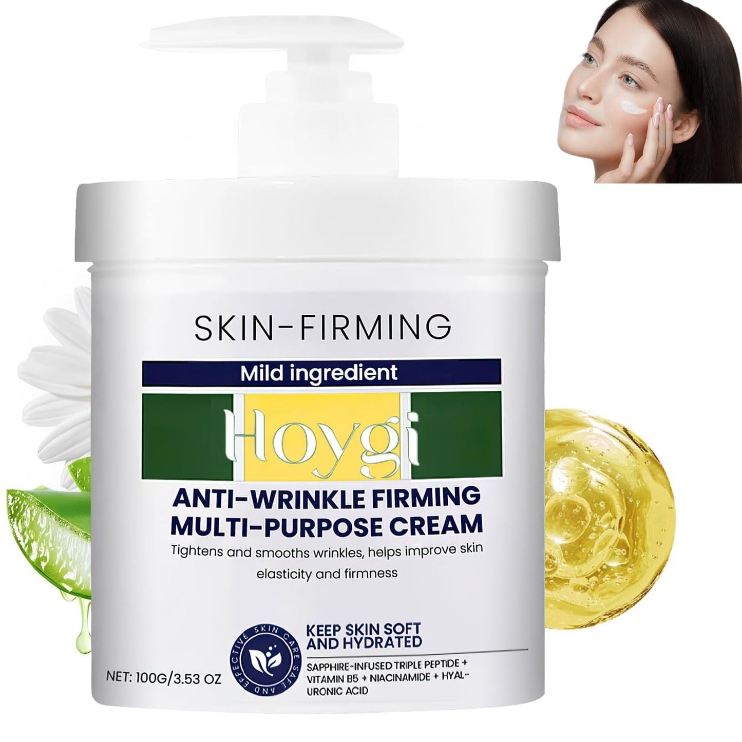 Crema avanzada reafirmante y reductora de arrugas