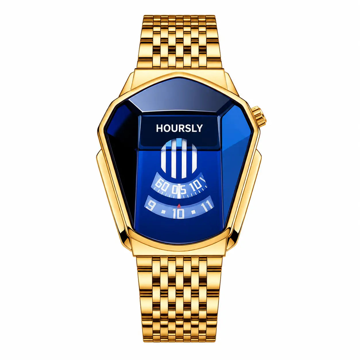 RELOJ TIPO DIAMANTE DE LUJO