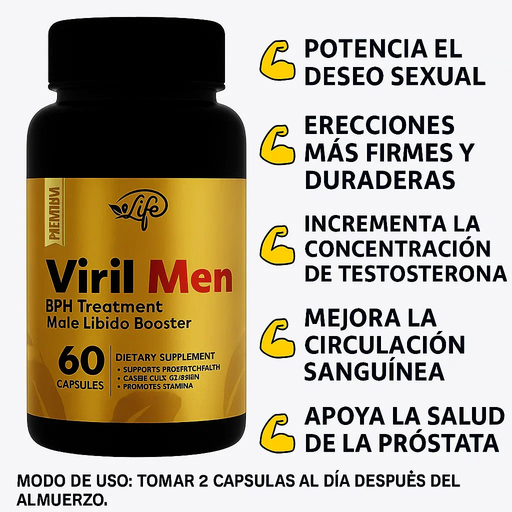 Viril Men™ - Suplemento Natural