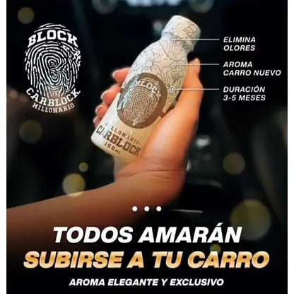 💎 CARBLOCK 💎 🥇PERFUME DE LUJO PARA TU VEHÍCULO 🏎