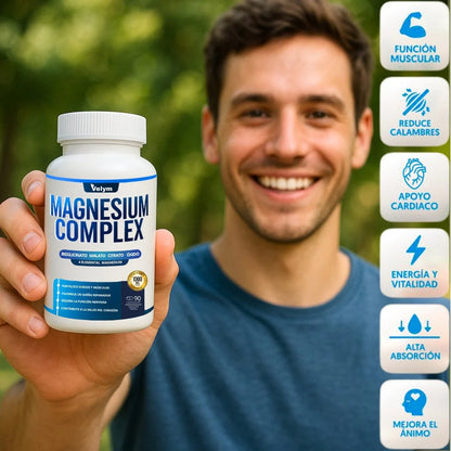 Magnesio Complex™ 4 En 1 | Fórmula Mejorada