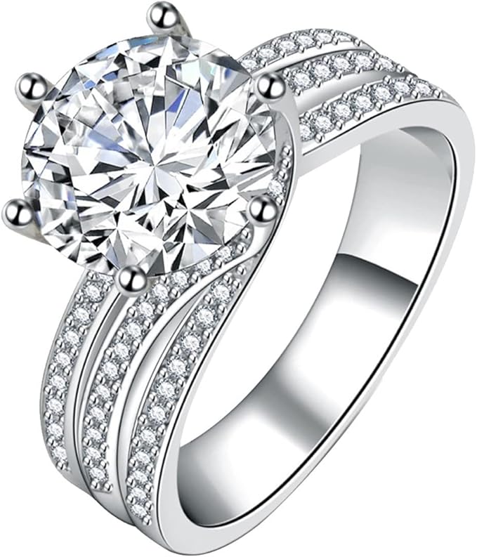 Anillos de compromiso de moissanita