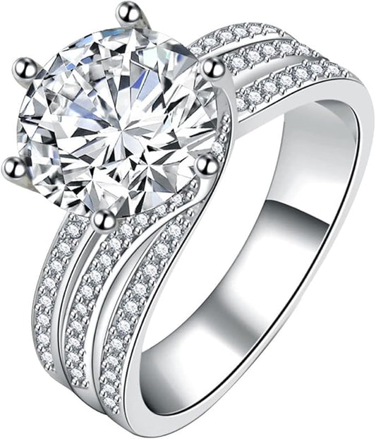 Anillos de compromiso de moissanita