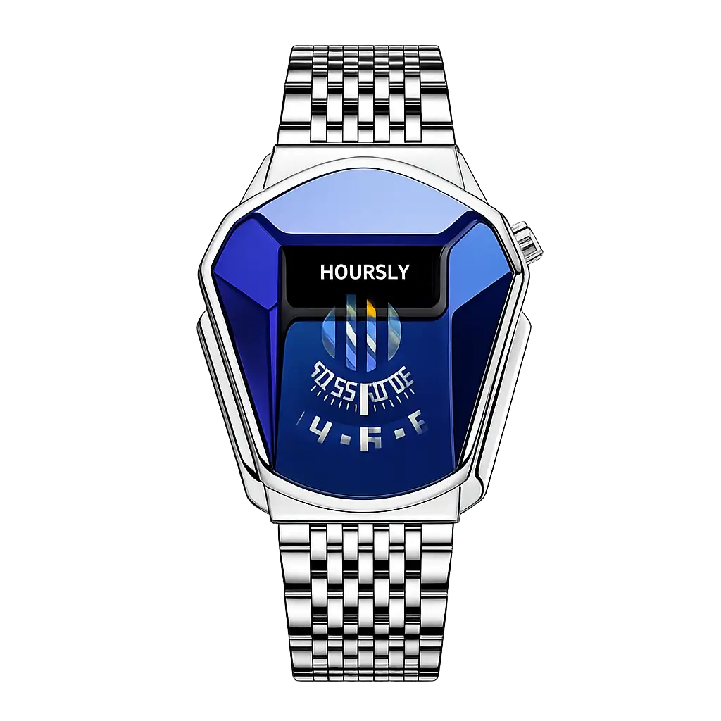 RELOJ TIPO DIAMANTE DE LUJO