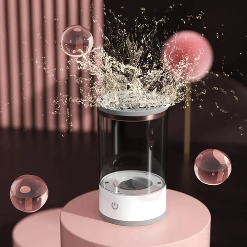 Limpiador automático de brochas de maquillaje