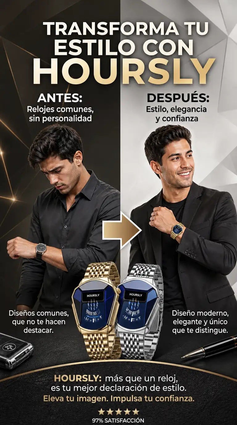 RELOJ TIPO DIAMANTE DE LUJO